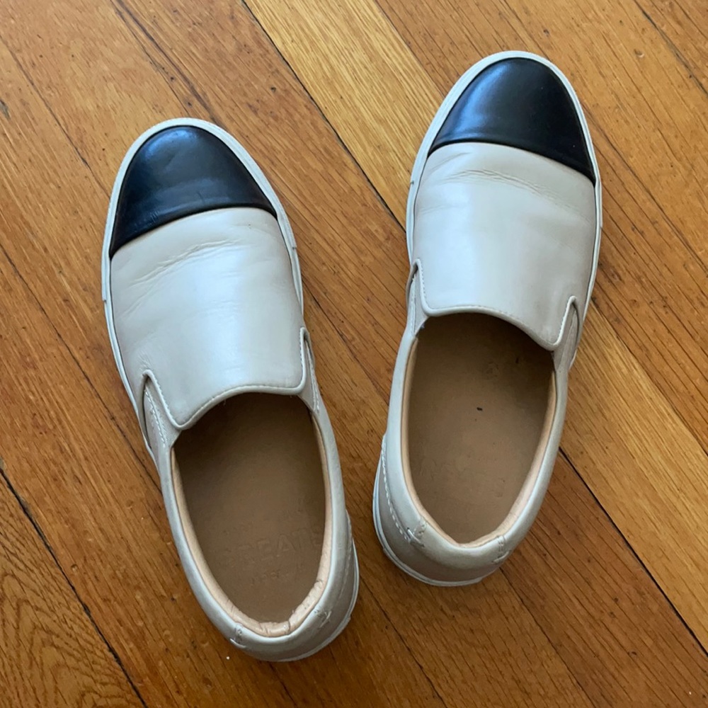GREATS Wooster Leather Slip On Sneakers Size 7